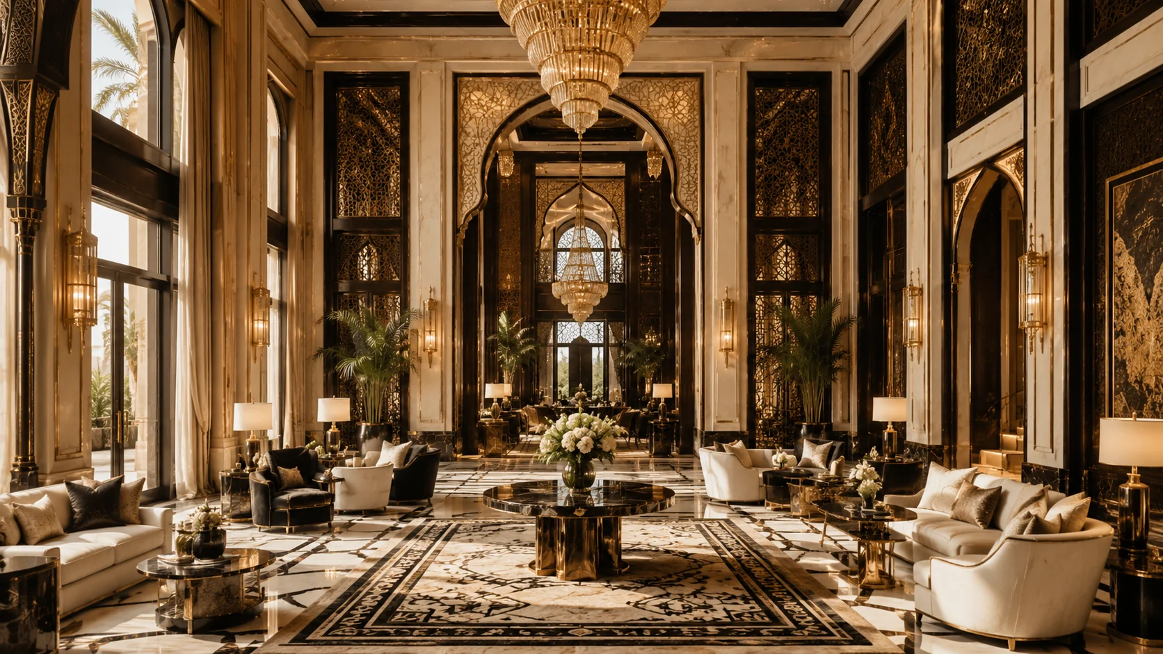Galaray floral project — wedding centerpiece Dubai